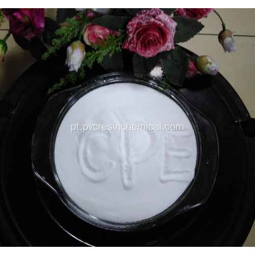 Polietileno clorado CPE 135a para produtos macios de PVC
